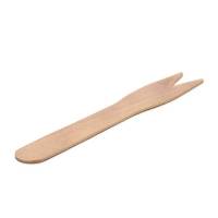 Gaffel træ pommes frites 8,5cm 1000stk/pak