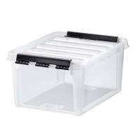 Plastkasse SmartStore Classic 10 8l m/låg 34x25x16cm