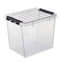 Plastkasse SmartStore Classic 50 52l m/låg 50x39x41cm