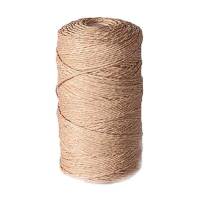 Bindegarn 6/6 hamp brun 500g 200m
