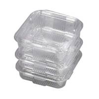Plastbakke m/hængslet låg v496 175x168x50mm 750ml 300stk/kar