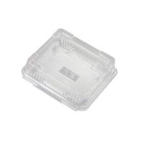 Plastbakke m/hængslet låg v425 203x190x62mm kageæske 350stk/kar