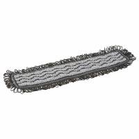 Fugtmoppe Vikan mikrofiber Damp 42 Dark Hook & Loop grå t/40cm fremfører