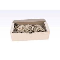 Gummibånd 100x5mm hvid ca. 380stk 500g/pak