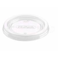 Låg t/ Fixpack 110ml rund, Ø80mm APET klar 1000stk/kar