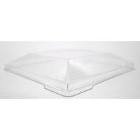 L&aring;g t/dessertb&aelig;ger PS klar Kova 72x72mm 400stk/kar