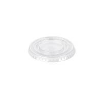Låg t/dressingbæger 60ml/2 oz Ø62mm klar PET 100stk/pak