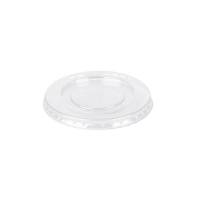 Låg t/dressingbæger 90ml/3 oz Ø74mm klar PET 100stk/pak