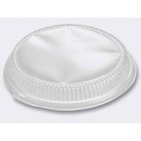 Plastlåg 2,5cm dome t/foliebakke R-PET klar 200stk/pak