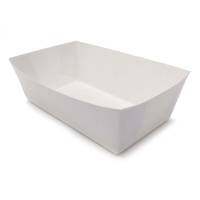 Pommes fritesbakke no. 2 u/tryk 144x80x53mm 100stk/pak 611ml
