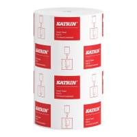 Aftørringspapir Katrin S 1-lags 20,5cm116m 448257 12rul