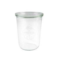 Sylteglas Weck incl låg (743) 850ml Ø10x14,7cm 6stk/pak
