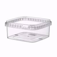 Condibøtte u/låg PP lillebitte 550ml 128x128x55mm 264stk/kar