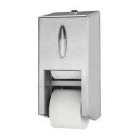 Dispenser Tork MidSize Twin T7 t/toiletpapir rustfri 2rl/disp