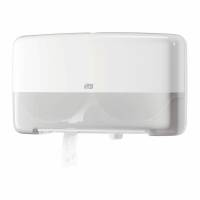 Tork T2 twin mini dispenser jumbo toiletpapir hvid 555500