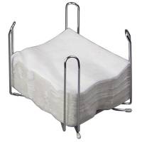 Servietstativ metal til 33x33cm 1/4-fold 1stk/pak