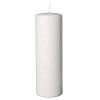 Bloklys hvid 9,6x30cm 230 timer 6stk/pak