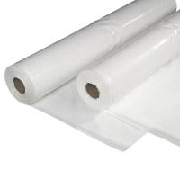 Plastik PE hvid 2x50mx0,15mm UV-b 13,8kg foldet 1 gang