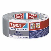 Tape tesa lærred grå 50mmx50m 74613 Duct tape PRO