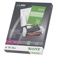 Lamineringslomme Leitz A4 125mic selvklæb. 100stk/pak
