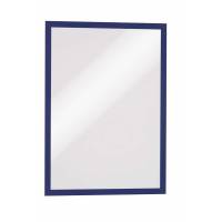Skilt DURAFRAME® MAGNETIC A3 m/blå ramme 5stk/pak