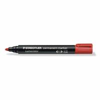 Marker STAEDTLER Lumocolor 352 permanent rød 2mm bullet 352-2