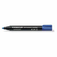 Marker STAEDTLER Lumocolor 352 permanent blå 2mm bullet 352-3