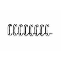 Spiralrygge Fellowes 3:1 wire 14mm sort A4 100stk/pak