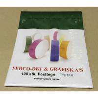 Festtegn TYSTAR 250x20mm gr&oslash;n