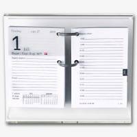 Kalenderstativ acryl ufarvet t/1400 00, 3666 00