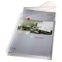 Plastlomme Leitz A4 m/klap t/kataloger 5stk/pak