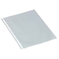 Plastlommer A4 åben top 0,09mm PP m/præg 100stk/pak