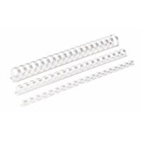 Spiralrygge Fellowes 10mm hvid A4 100stk/pak 41-55 ark