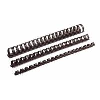 Spiralrygge Fellowes 10mm sort A4 41-55 ark 100stk/pak