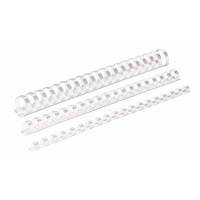 Spiralrygge Fellowes 12mm hvid A4 100stk/pak 56-80ark