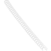 Spiralrygge Fellowes 3:1 wire 8mm hvid A4 100stk/pak