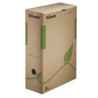 Arkivæske Esselte Eco FSC naturbrun 100x327x233mm
