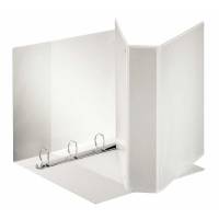 Hobbymappe Esselte A4 Maxi m/lomme 85/60 mm 4DR hvid