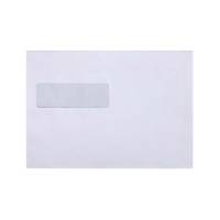 Konvolut hvid m/rude NP C5 90g Mailman Peal&Seal 10085 500stk/pak