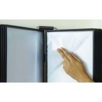 Registerlomme QuickLoad A4 sort registersystem HD 10stk