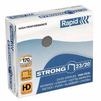 Hæfteklammer Rapid Strong 23/20 1000stk/pak