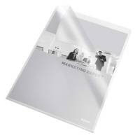 Plastomslag A4 Esselte 0,115mm klar 10stk/pak