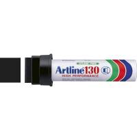 Marker Artline EK130 sort permanent 30mm firkantet spids
