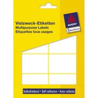 Etiket Avery hvid 54x35mm 3337 224stk/pak