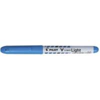 Tekstmarker Pilot V Liquid Light blå