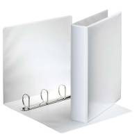 Hobbymappe Esselte 40mm hvid 4-rings D-mekanisme 49704