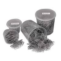 Clips Esselte 25mm i plastdåse 1000stk/pak 30710