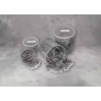 Clips Esselte 33mm i plastdåse 500stk/pak 30711