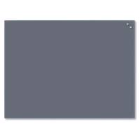 Glastavle Naga magnetisk 600x800mm grå