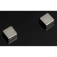 Magnet t/glastavle stål Super Strong firkantet 6stk/pk